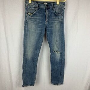 Citizens of humanity ripped premiere vintage jeans
